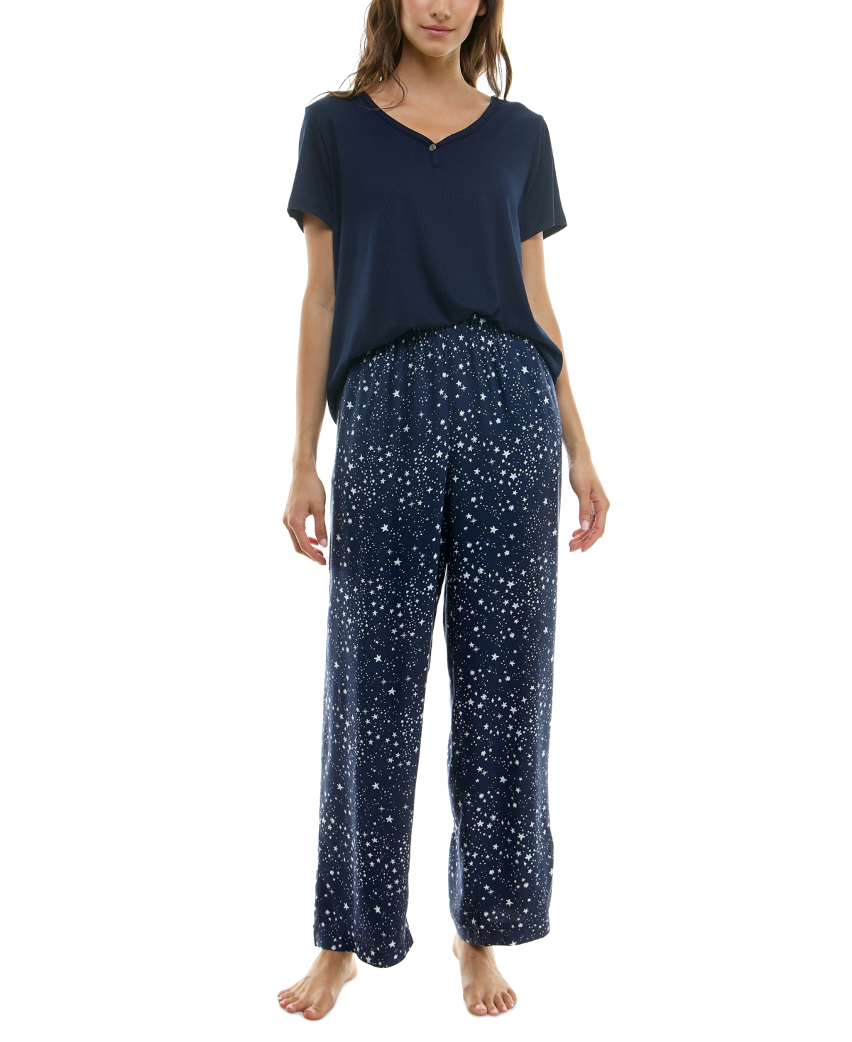 Roudelain Women's Printed Flannel Pajama Pants