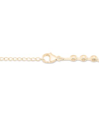 Diamond Bezel Tennis Bracelet (1/2 ct. t.w.) in Sterling Silver or 14k Gold-Plated Sterling Silver, Created for Macy's