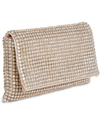 Prudence Small Diamond Mesh Crossbody