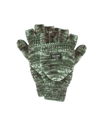 Men's Unisex Knit Flip Gloves with 40 Gr Thinsulate