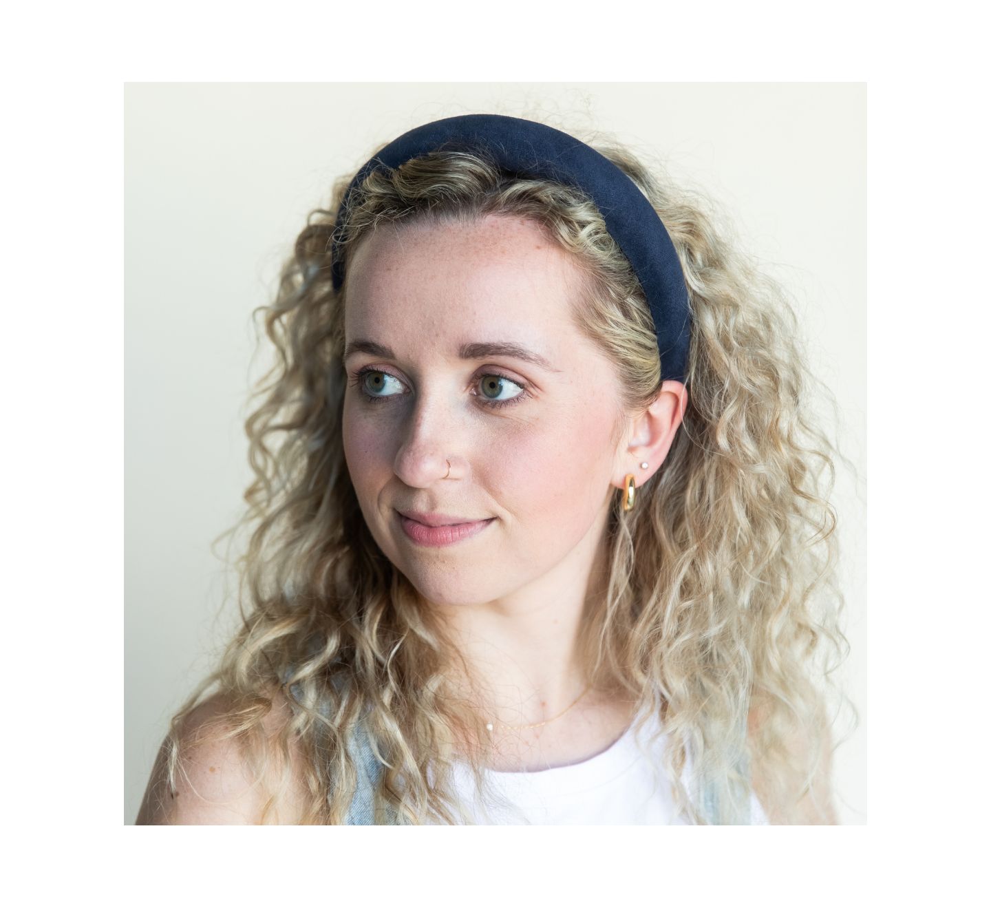 Женские аксессуары для волос Headbands of Hope Classic Padded Headband - Navy — фото 2