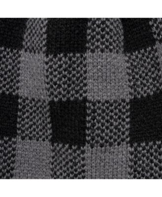 Мужская утепленная шапочка MUK LUKS MUK LUKS Оловяннаяв клетку цвета Буффало Один размер 5990₽