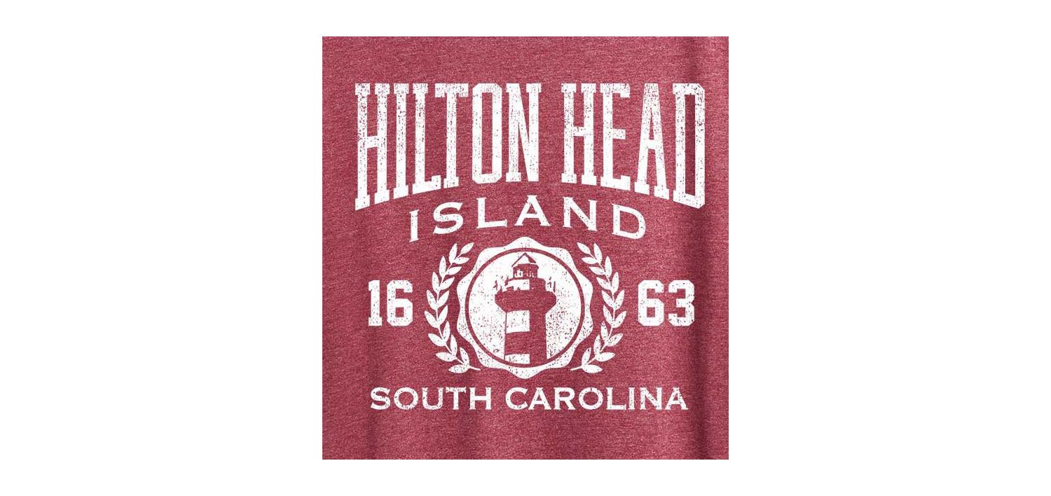 Hilton Head Island Collegiate Plus Size Graphic T-Shirt