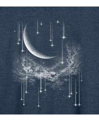 Falling Stars Plus Size Graphic Pullover