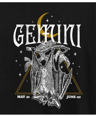 Gemini Bats Plus Size Graphic T-Shirt
