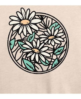 Wildflower Circle Plus Size Graphic Pullover