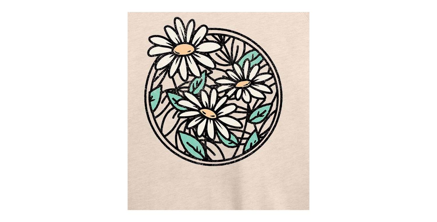 Wildflower Circle Plus Size Graphic Pullover