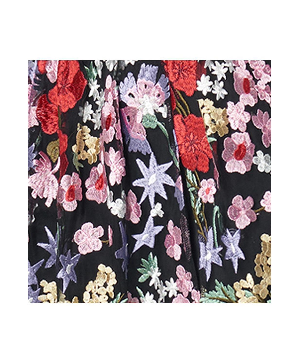 Women's Floral Embroidered Two Piece Set