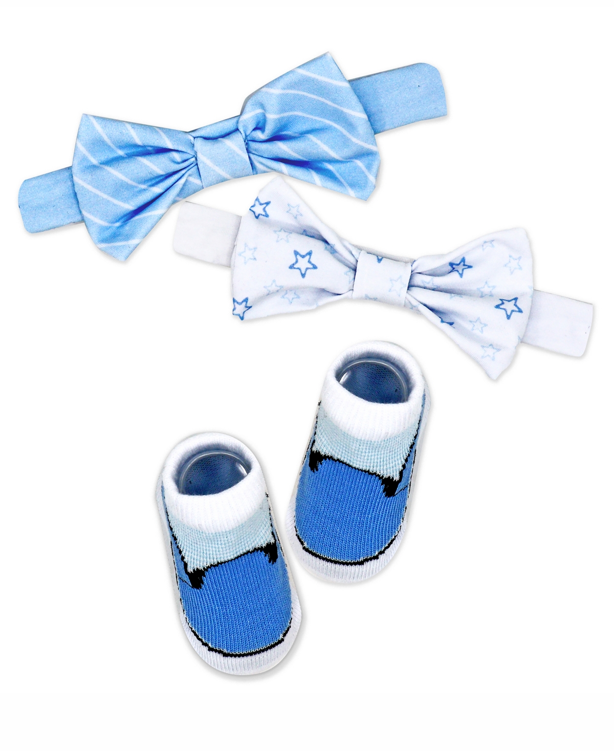 Shop Tendertyme 24 Piece Baby Boys Elephants And Woodland Moose Infant Apparel Layette Gift Set In Blue