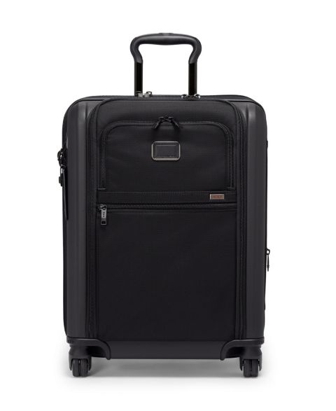 Чемодан Tumi AlphaContinental Expandable 4 Wheel Carry-On, цвет: Чёрный