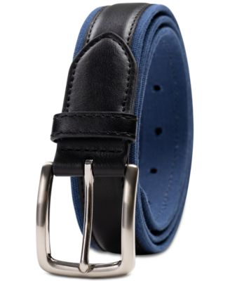 Мужской холщовый пояс Club Room, созданный для Macy's