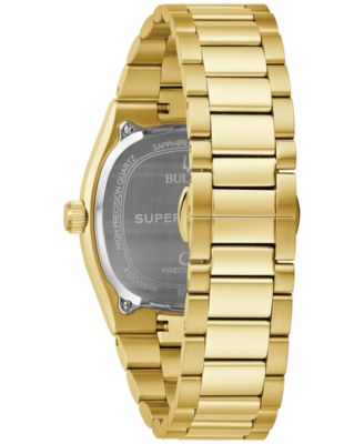 Men's Super Seville Gold-Tone Stainless Steel Bracelet Watch 38mm
