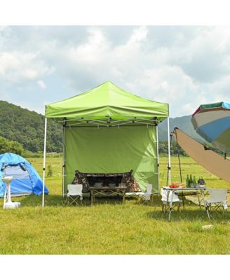 1080D 120g Sidewall UV30+ Fits 10x10ft Canopy Outdoor Picnic 2 Pieces