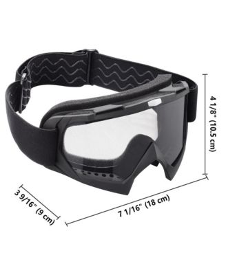AHR GOG01 Motorcycle Goggles Riding Motocross Snowmobile Dirt Bike Off Road ATV Lens