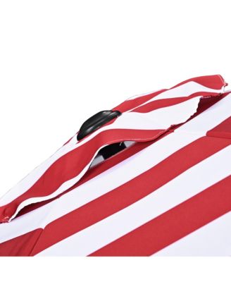 8 Ft Patio Umbrella Replacement Canopy Market Table Top Sunshade Cover Outdoor