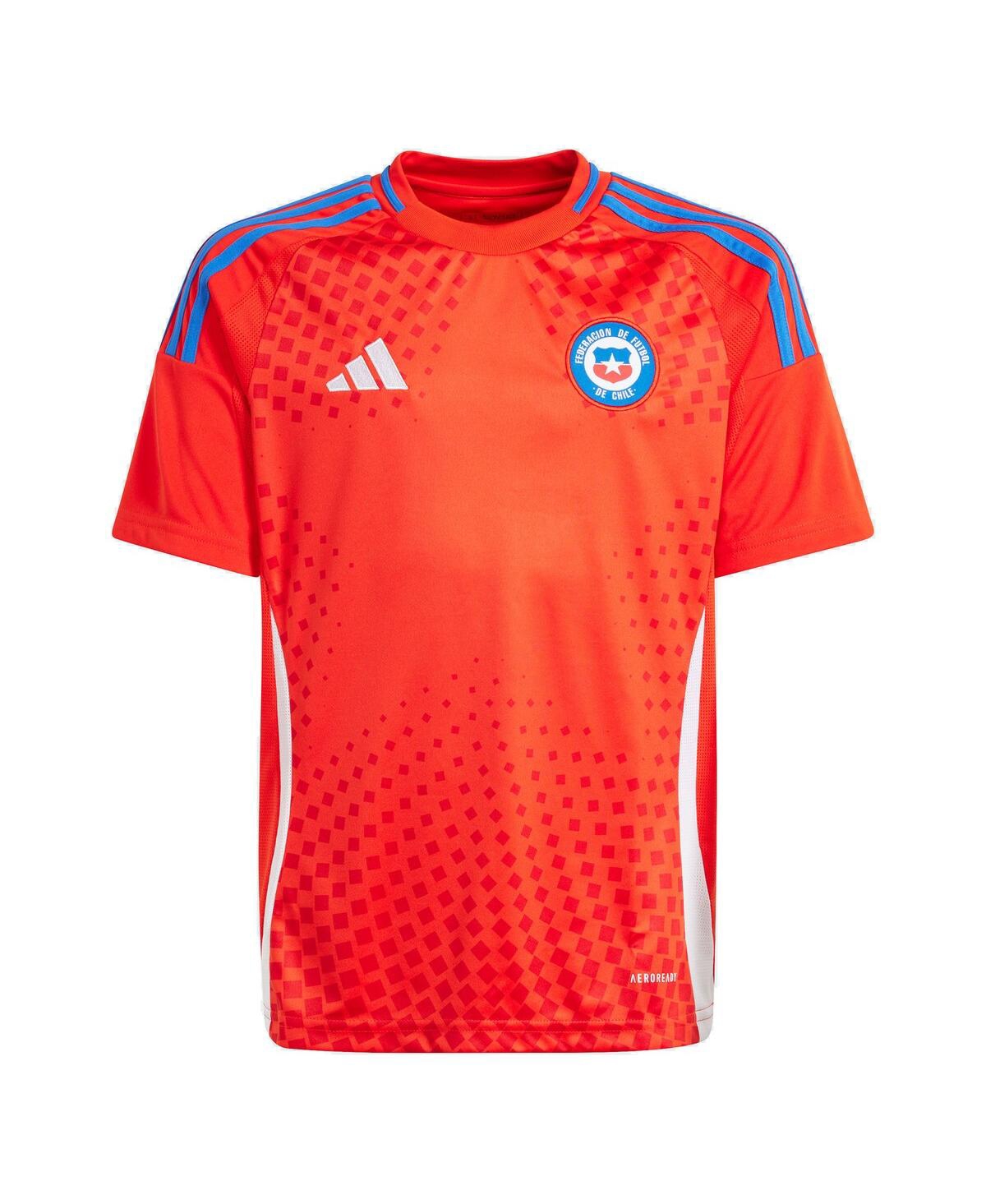 Adidas Big Boys and GirlsChile National Team 2024 Home Replica Jersey - Red