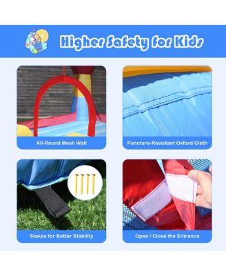 Inflatable Bounce House Castle Jumper Without Blower