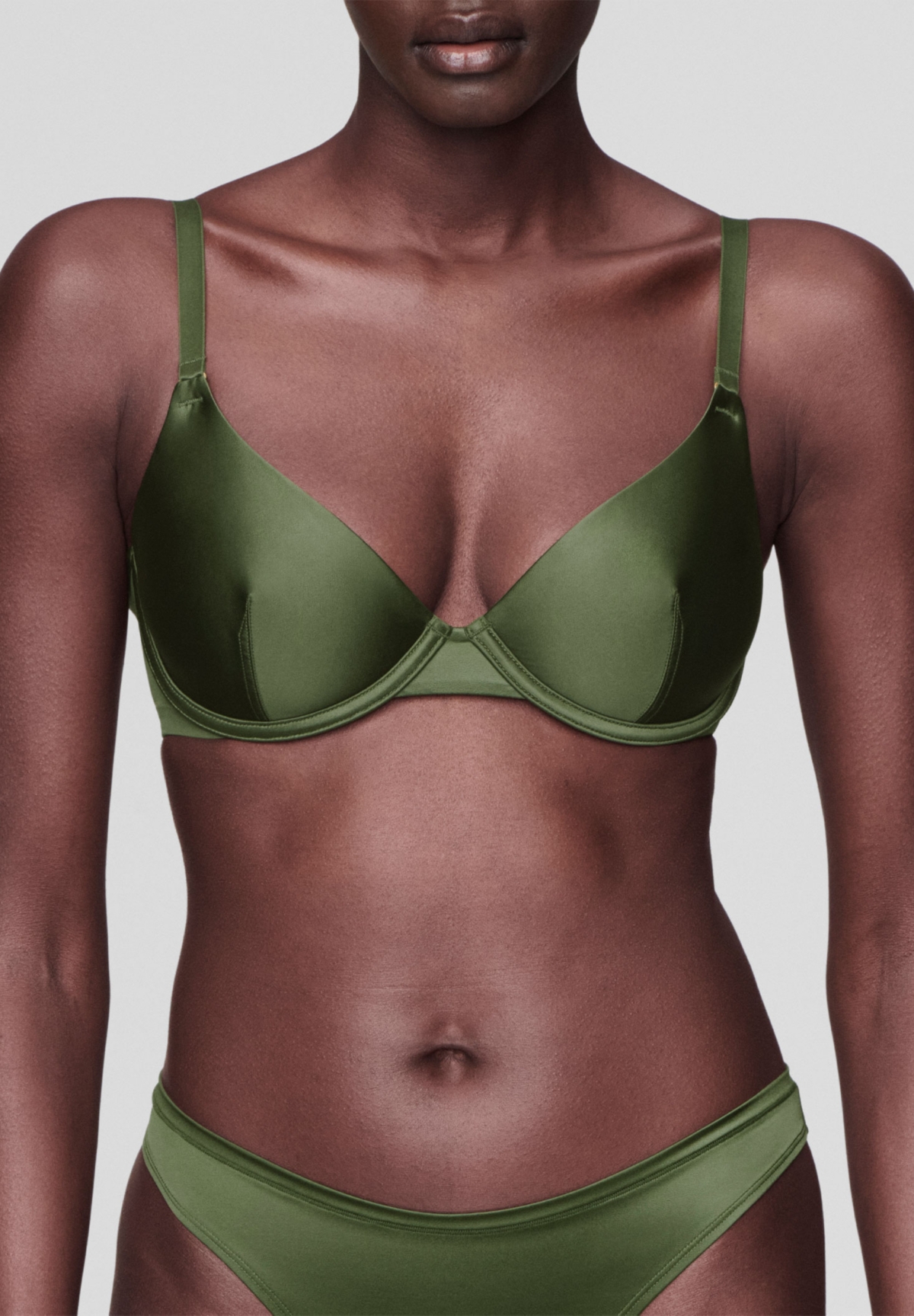 Cuup Plus Size The Plunge - Satin