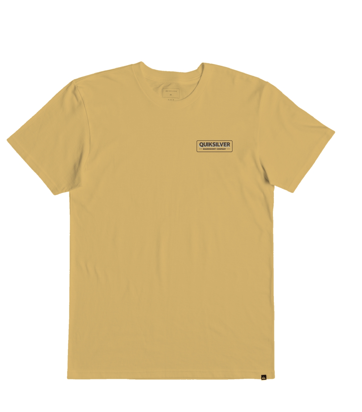Quiksilver Men's Logo Short Sleeve T-shirt - Yhv0-ochre