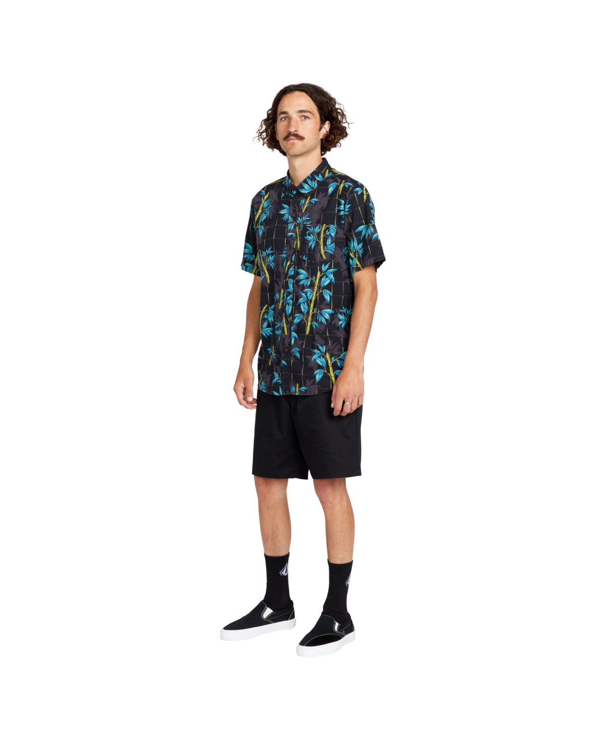 Volcom Bamboozled Floral Short Sleeve Shirt