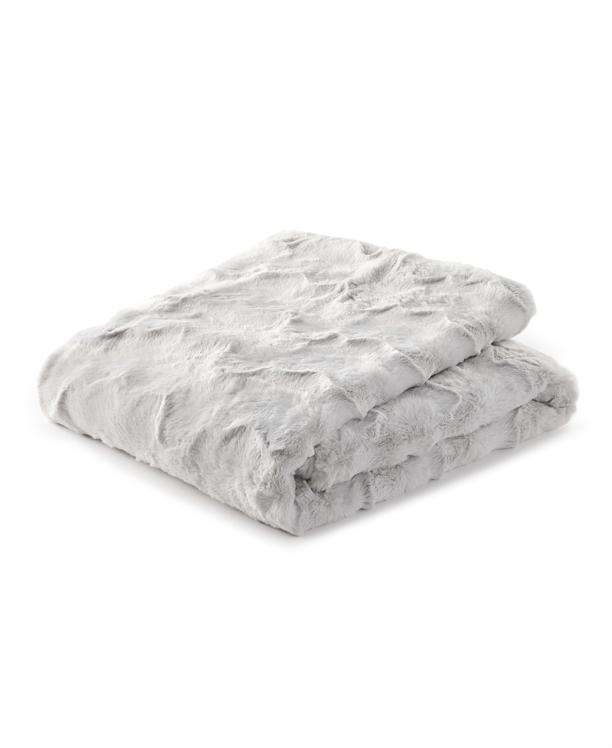 Hotel Collection Sculpted Faux Fur Throw, 50