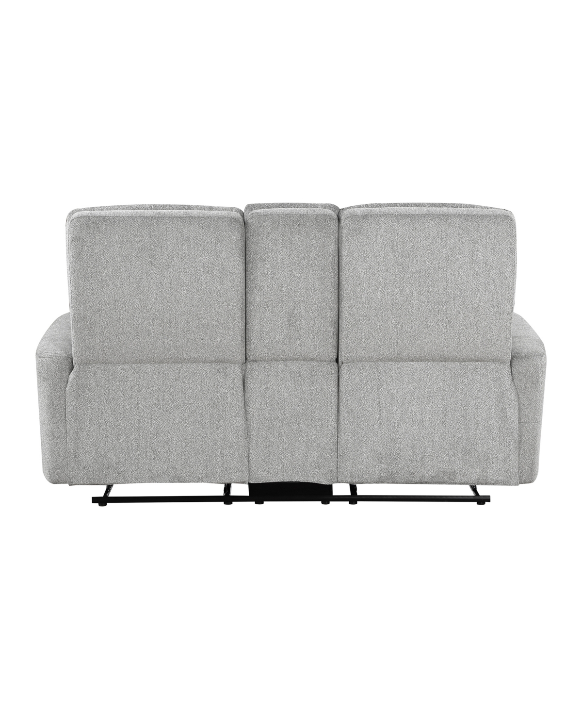HOMELEGANCE WHITE LABEL BORNEO 71" DOUBLE RECLINING LOVE SEAT WITH CENTER CONSOLE 