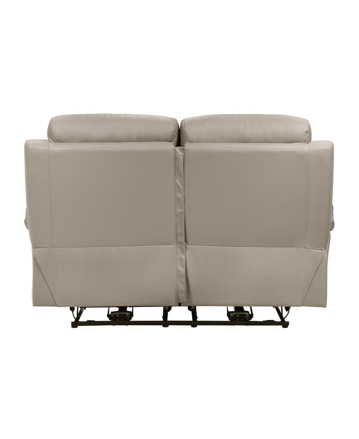 Shop Homelegance White Label Rittman 64" Power Double Reclining Love Seat In Latte