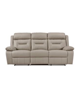 White Label Corvallis 87" Double Reclining Sofa