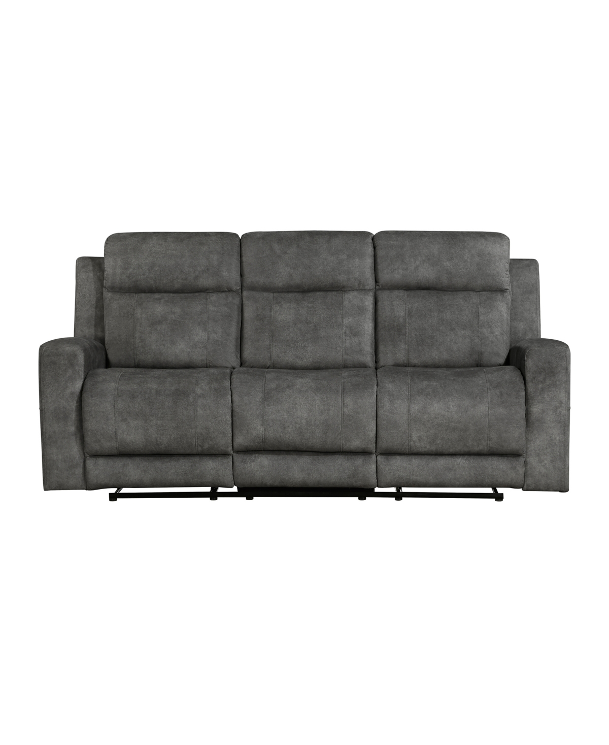 HOMELEGANCE WHITE LABEL PAGOSA 80" DOUBLE RECLINING SOFA 