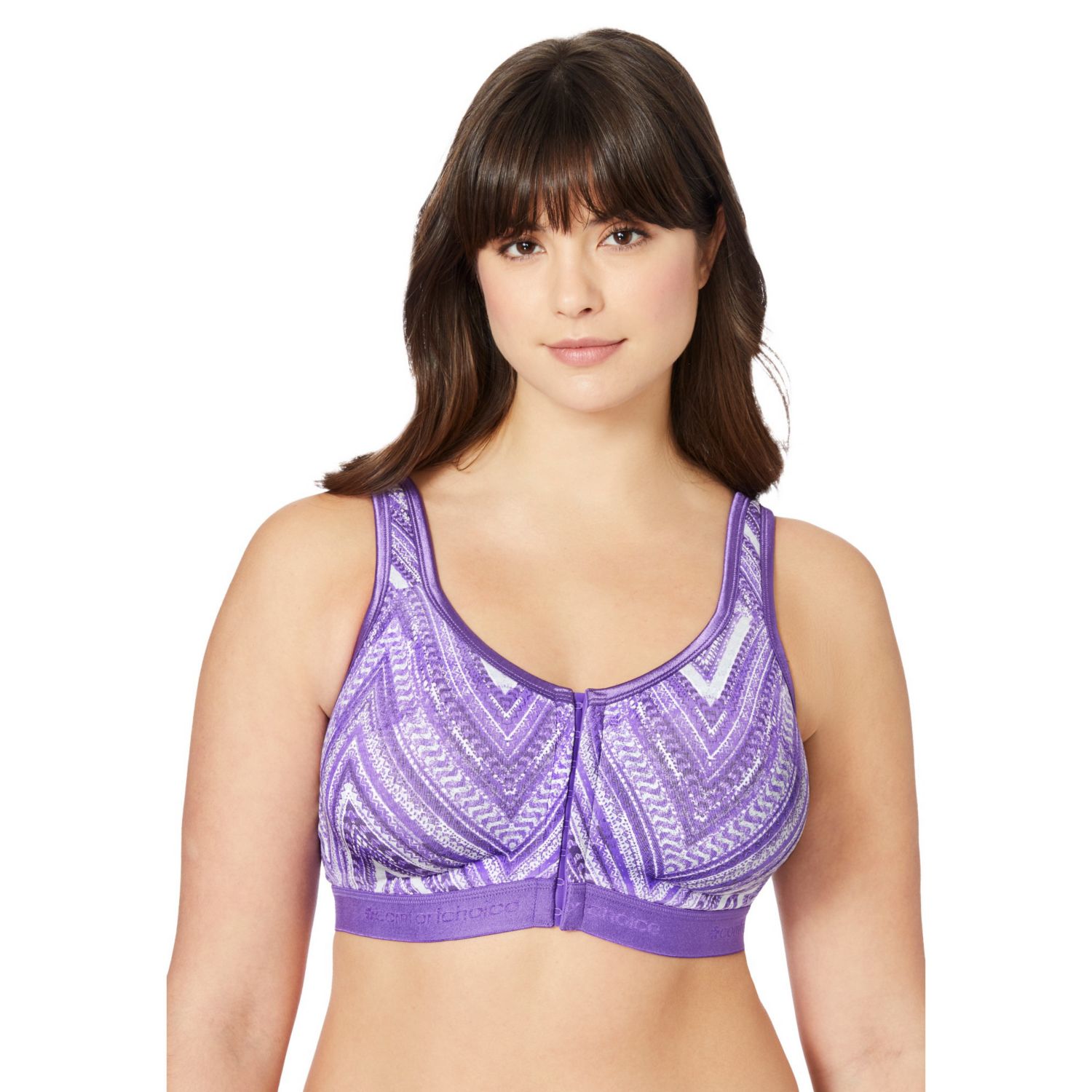 Women's Wireless Front-Close Lounge Bra