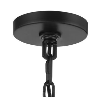 Marinec Black Hanging Chandelier Lighting 42" Wide Farmhouse Rustic Bent Arms 8-Light Fixture for Dining Room Living House Home Foyer Kitchen Island Entryway High Ceilings