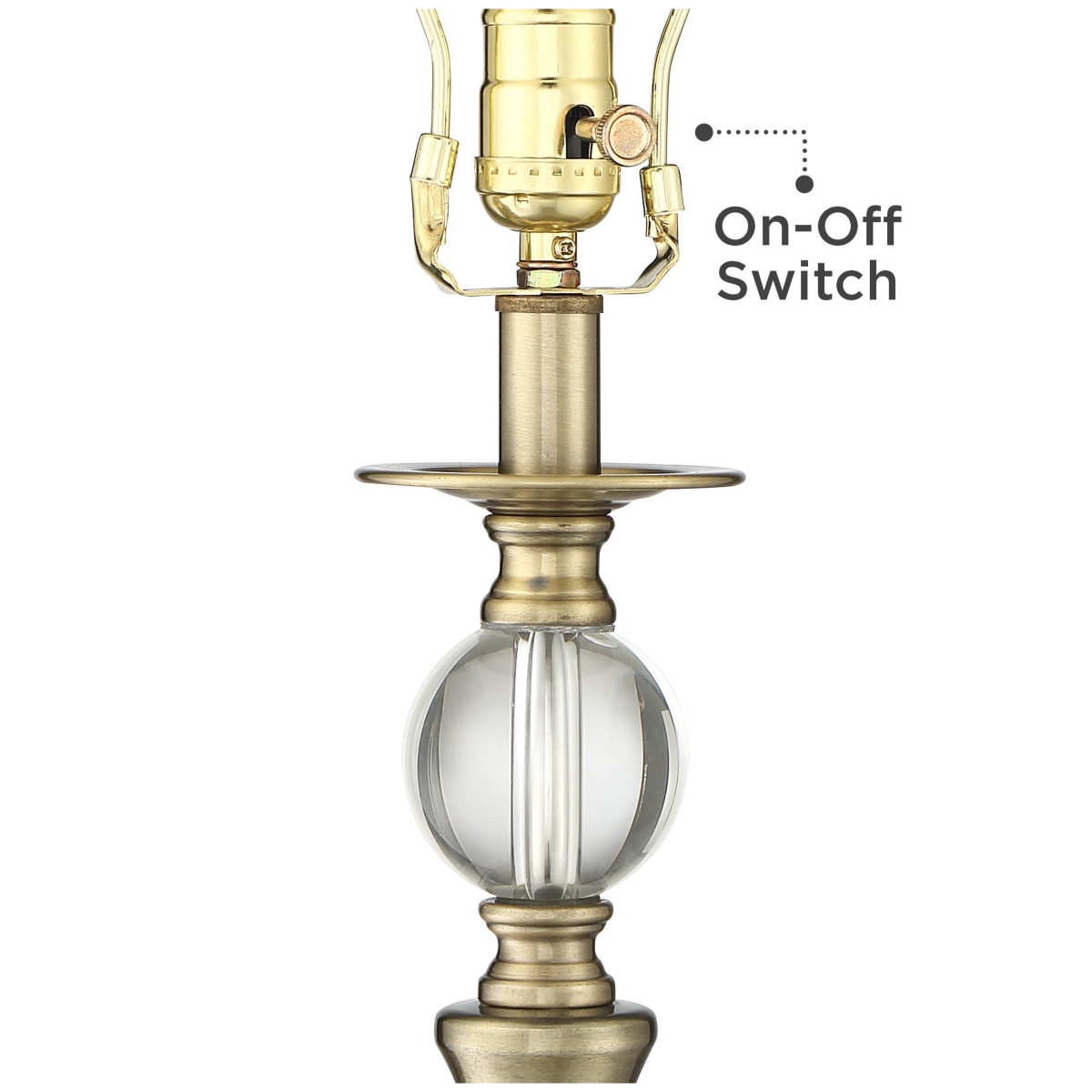 Doris Traditional Candlestick Table Lamp 30 1/2
