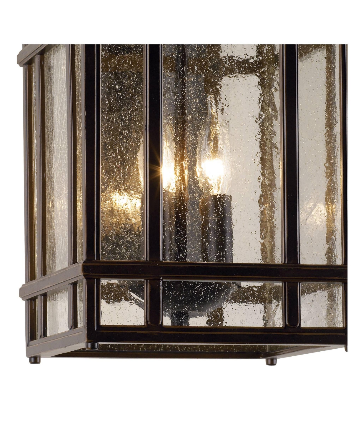 Sierra Craftsman Art Deco Outdoor Wall Light Fixture Rubbed BronzeSteel 15