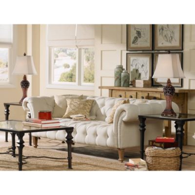 Exeter Traditional Table Lamps 30" Tall Set of 2 Bronze Wood Carved Leaf Cream Rectangular Bell Shade for Bedroom Living Room Bedside