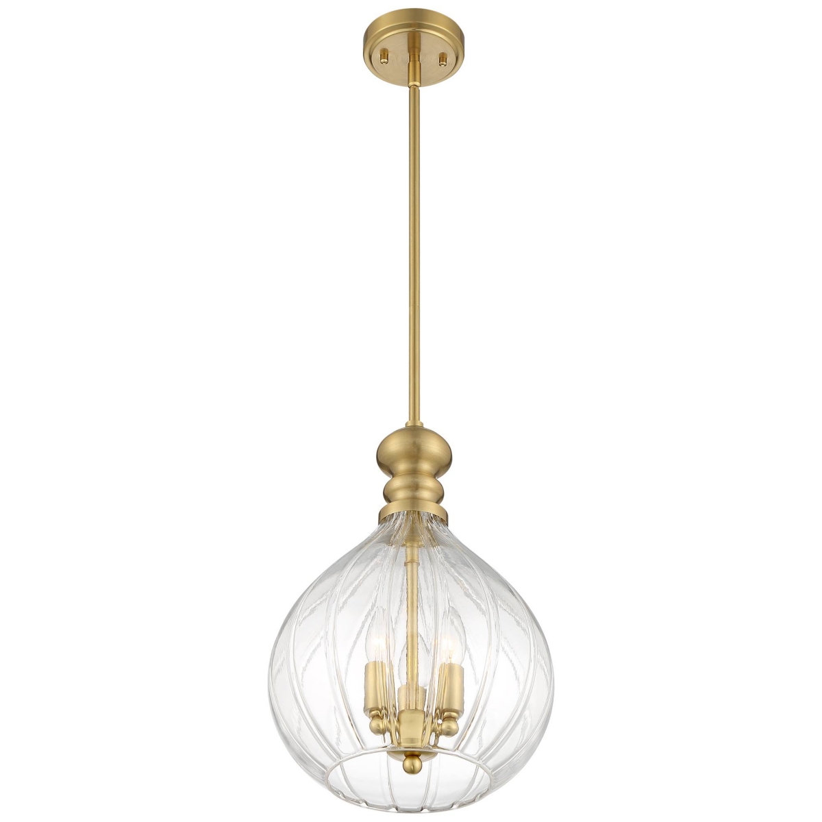 Houten SoftMetal Mini Cluster Pendant Chandelier 11 1/2