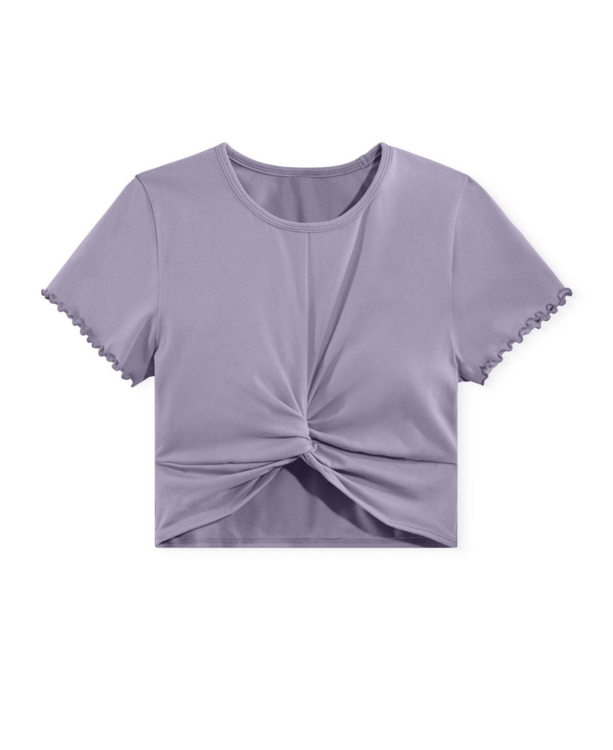 Adore Me Women's Keiko Fitted Crew-Neck T-Shirt - purple