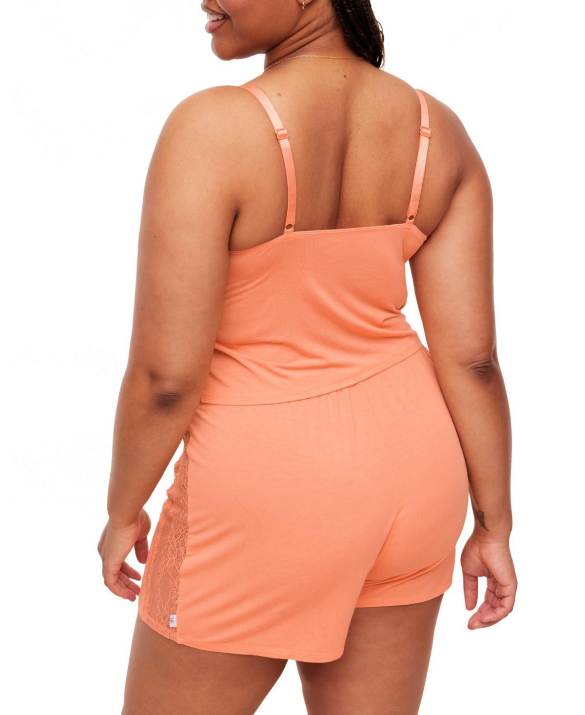 Adore Me Plus Size Jordyn Pajama Camisole & Shorts Set