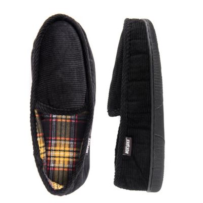 Men's Corduroy Moccasin Slippers