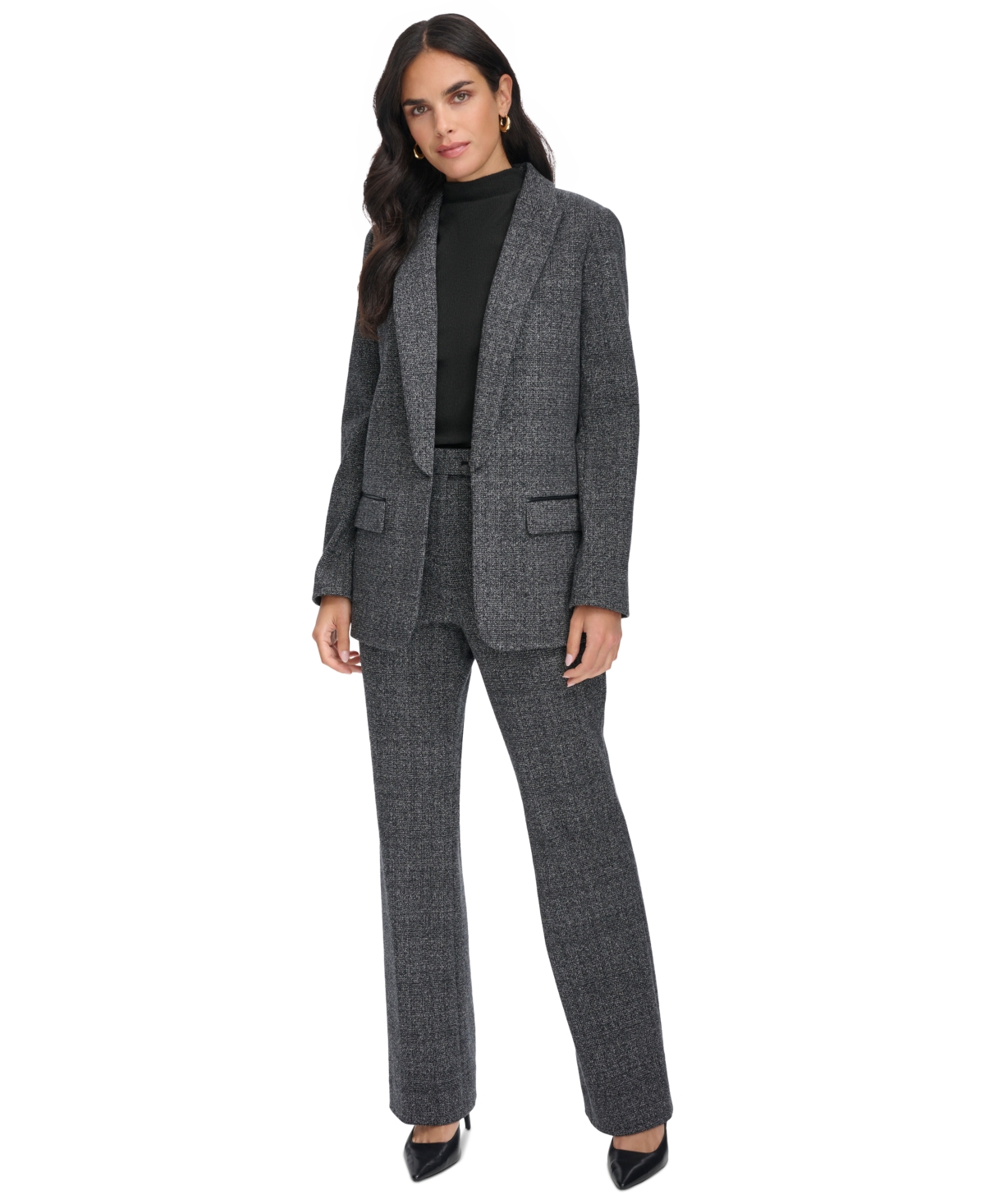Calvin Klein Women's Open-Front Blazer