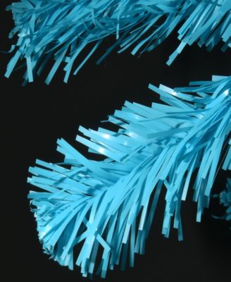 7.5 ft. Light Blue Tree with White Stand