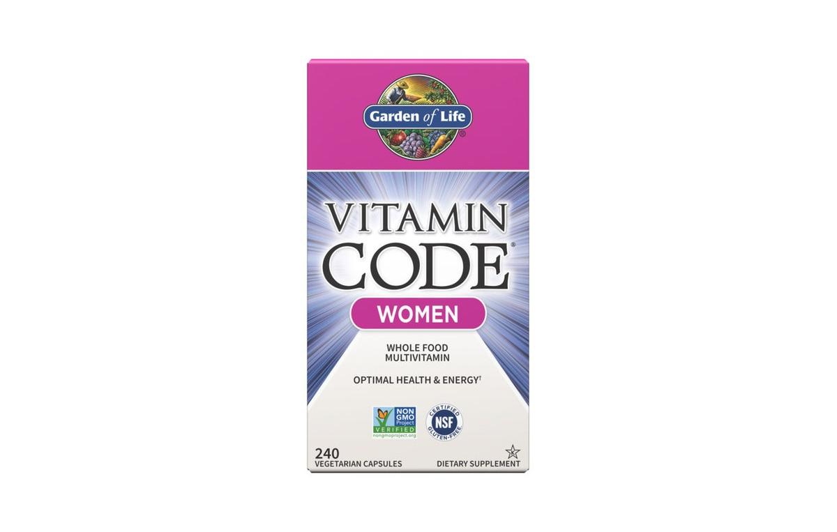 Garden of Life Vitamin Code, Women's Formula 240 Caps