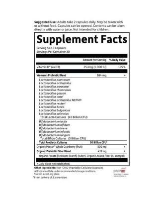 Garden of Life Dr. Formulated Probiotics Urinary Tract Plus, 60 Caps