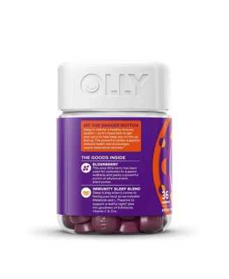 Immunity Sleep, Elderberry 36 Gummies