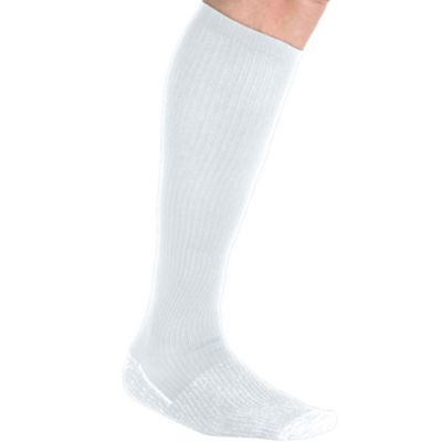 Men's Over-The-Calf Compression Silver Socks