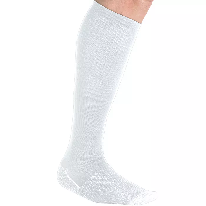 Men's Over-The-Calf Compression Silver Socks - thumbnail 7
