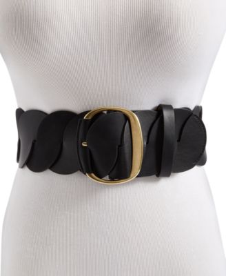 Style & Co - Women's Twisted Faux-Leather Belt