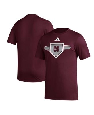 Adidas Men's Maroon Mississippi State Bulldogs 2023/24 AEROREADY ...