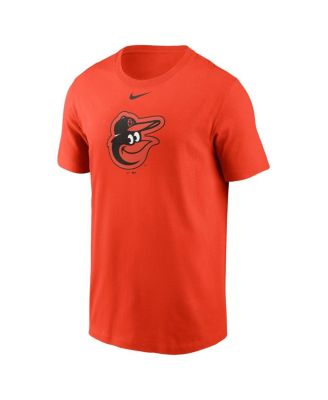 Men's Orange Baltimore Orioles Fuse Logo T-Shirt