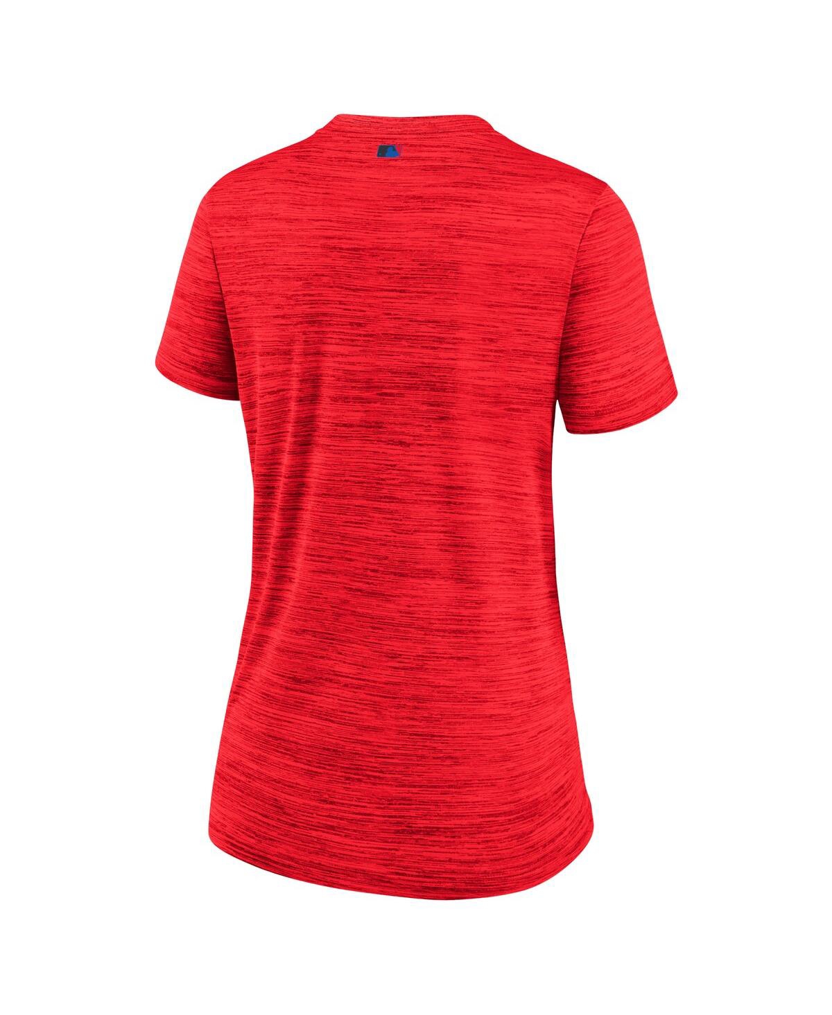 Nike Women's Red Toronto Blue Jays 2024 City Connect Velocity Performance Practice T-shirt In Red
