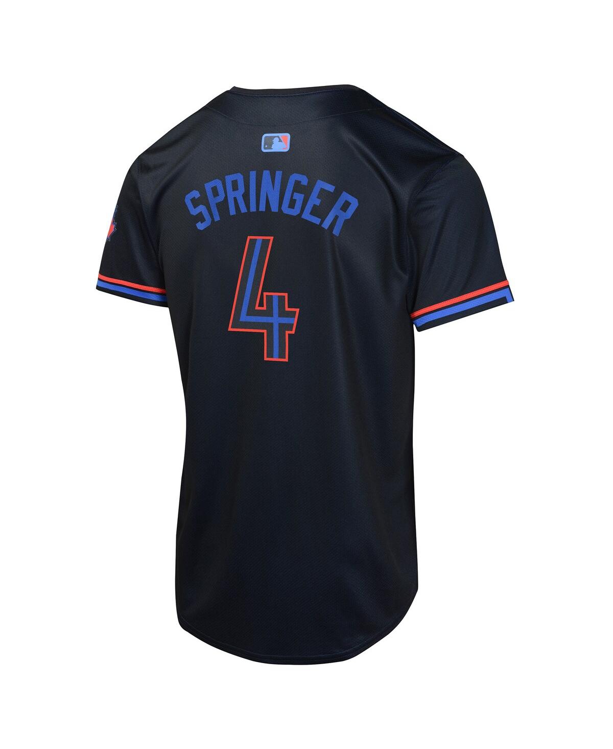 Nike Big Boys and Girls George SpringerToronto Blue Jays 2024 City Connect Limited Player Jersey - Navy